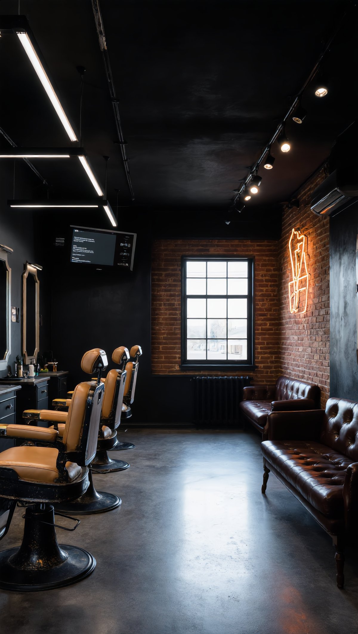 Barbershop after transformation