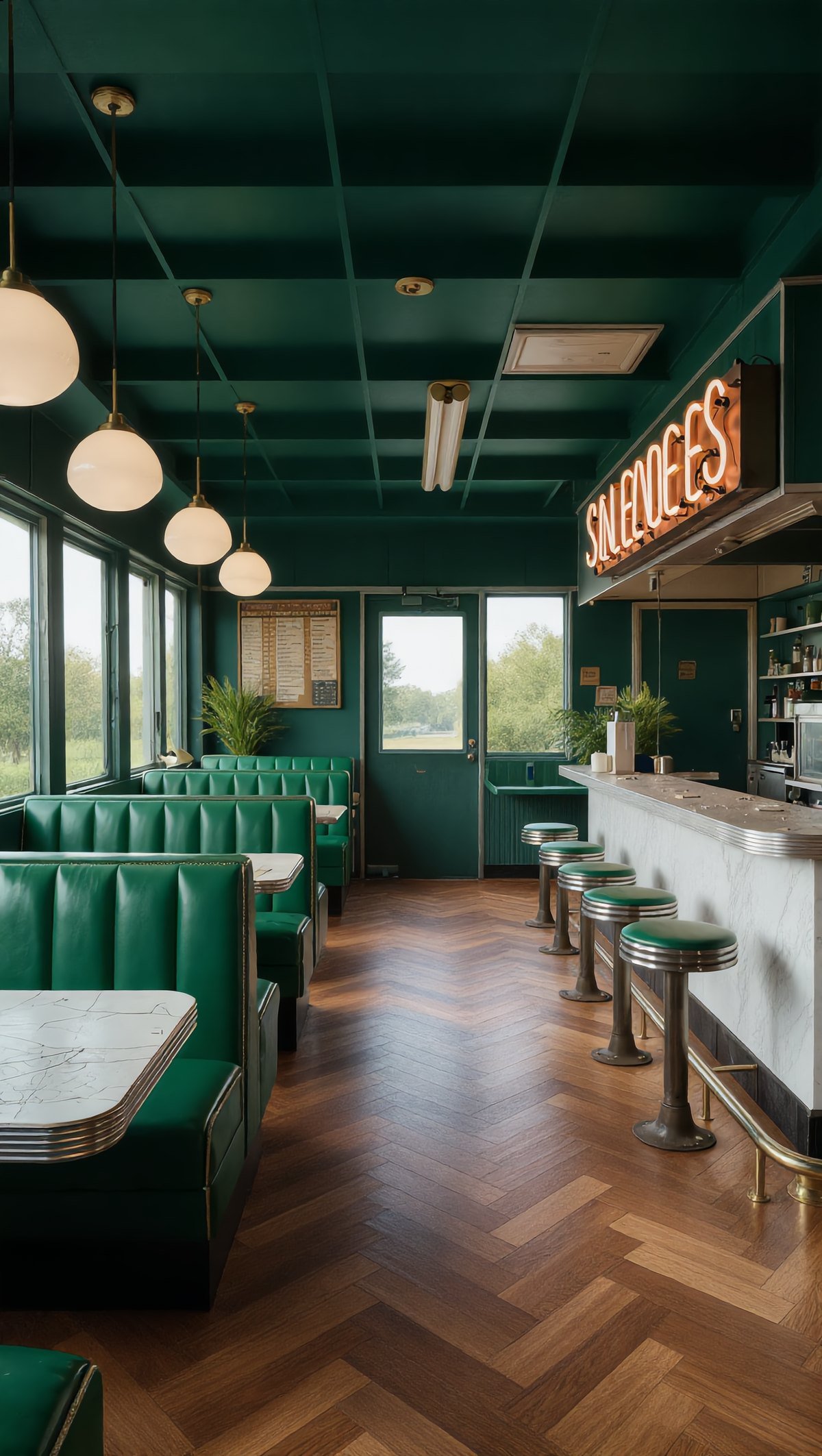 Restaurant after transformation