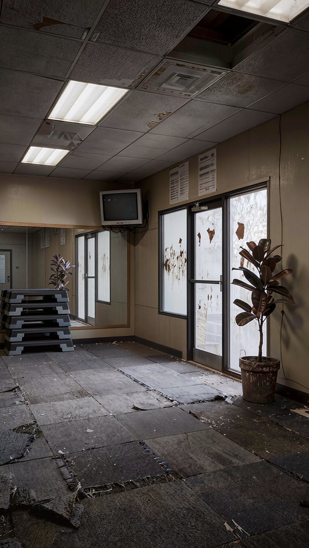 Neighbourhood gym before transformation