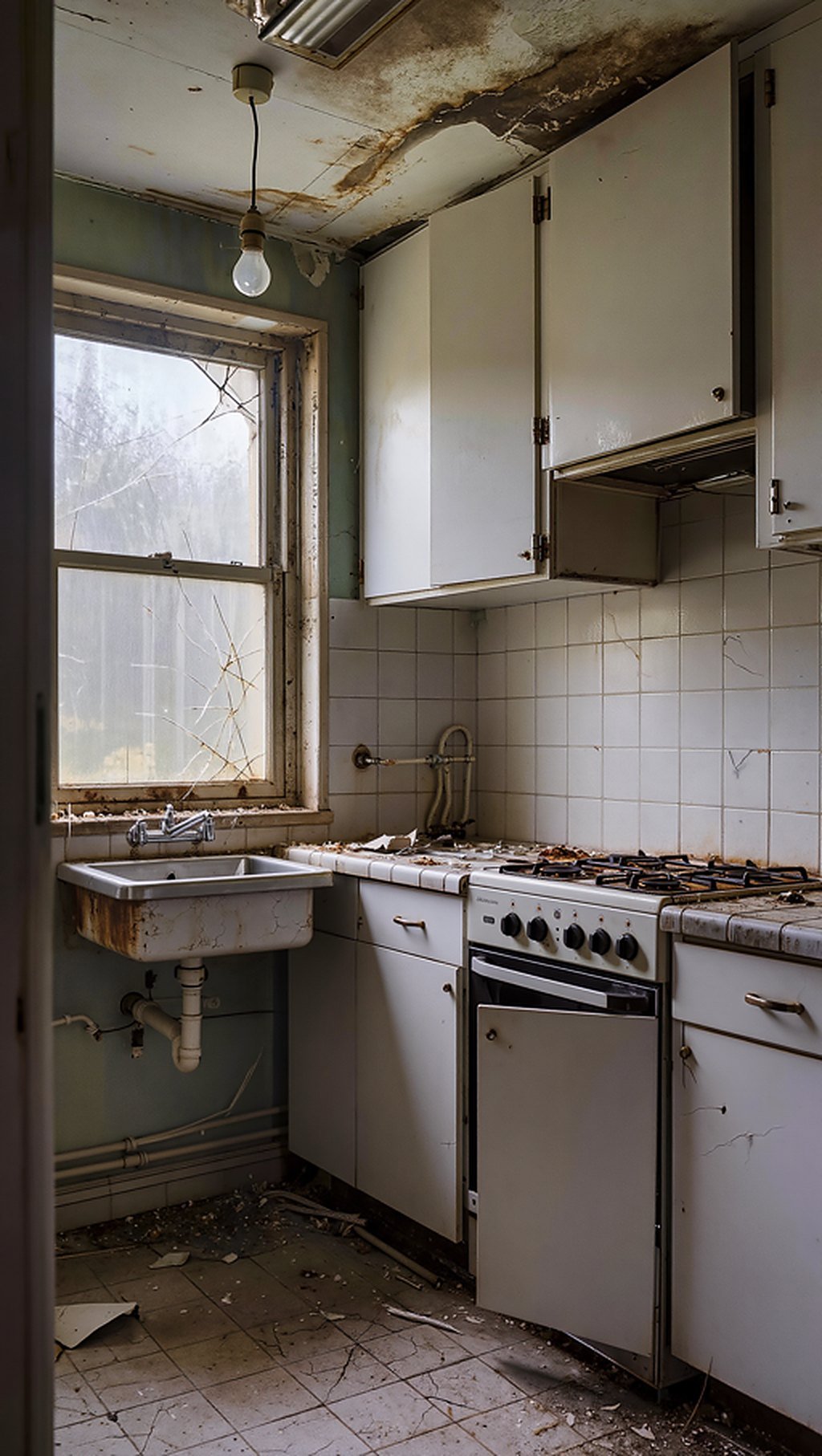 Family kitchen before transformation