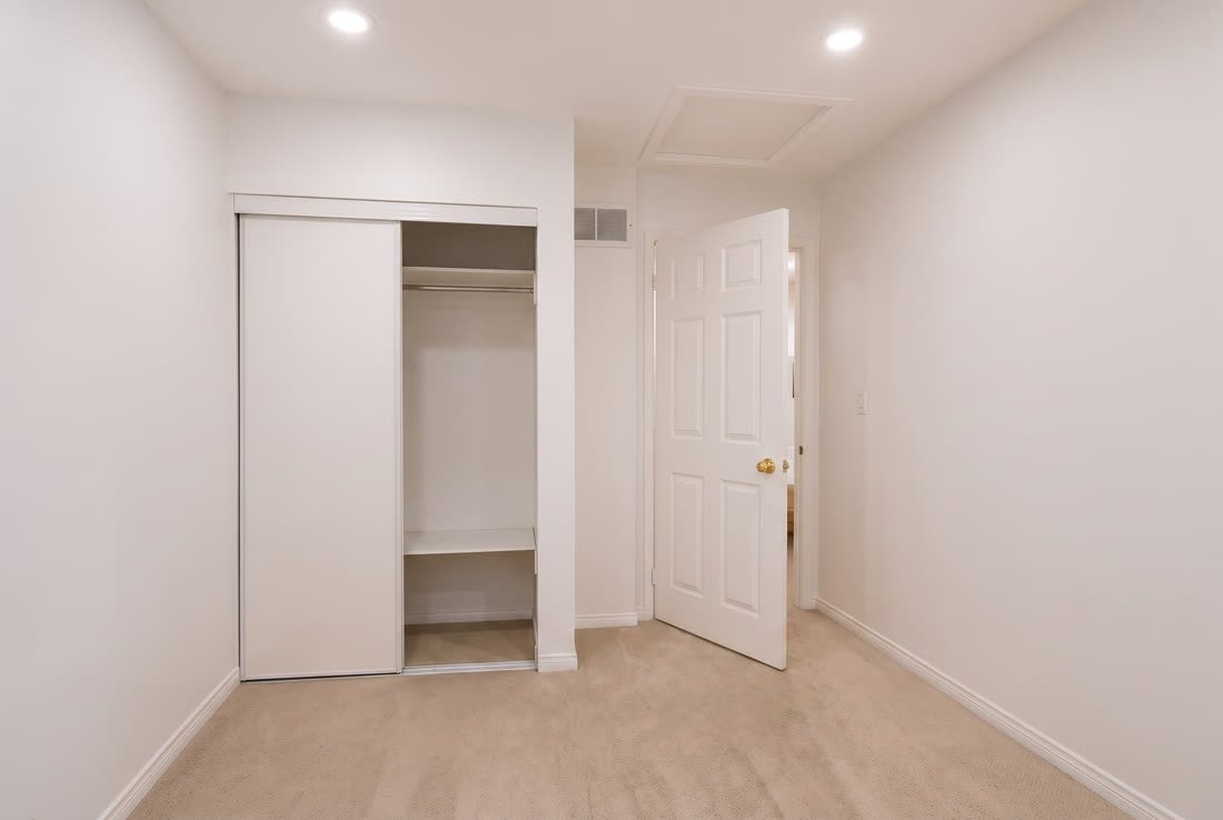 Bedroom — the empty photo the agent sent us